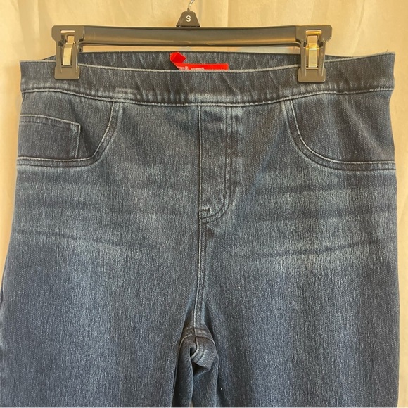 SPANX Jean-ish Ankle Leggings Size XL Dark Wash - Picture 5 of 11